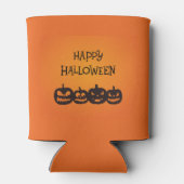 彫りおもしろいハロウィーンパンプキンカルテット 缶クーラー (裏面)