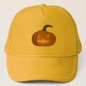 彫りカボチャのトラックのキャップ キャップ (正面)