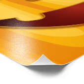 彫りカボチャ笑いハロウィーンデザイン フォトプリント            (角)