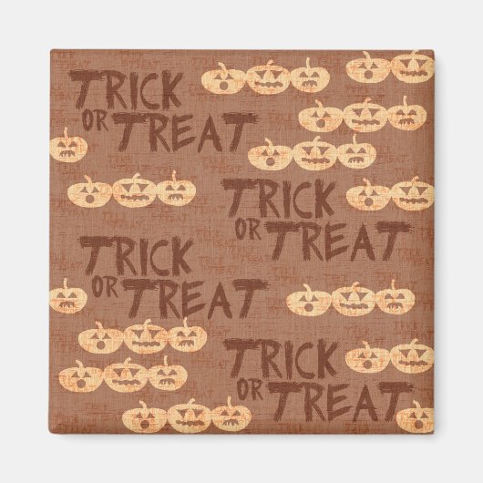 彫りカボチャ マグネット (正面)