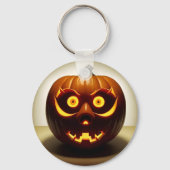 彫りハロウィーンカボチャ キーホルダー (裏面)