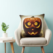 彫りハロウィーンカボチャ クッション (椅子)