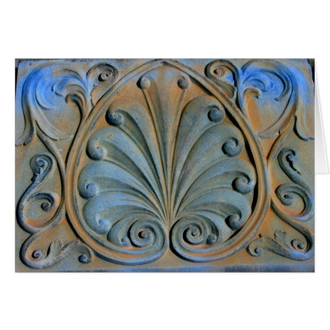 彫り墓石カード (正面横)