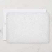 彫り木モダン婚約パーティ招待状 招待状 (裏面)