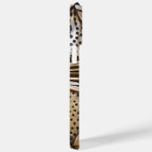 彫フェイクり木質日輪彫刻 Case-Mate iPhoneケース (裏面 / 右)