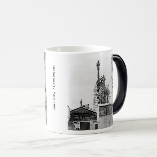 彫像リバティマグ モーフィングマグカップ (正面右)