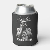 彫像リバティーニューヨークアメリカTarrified 缶クーラー (缶正面)