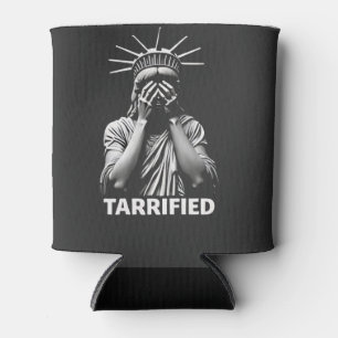 彫像リバティーニューヨークアメリカTarrified 缶クーラー