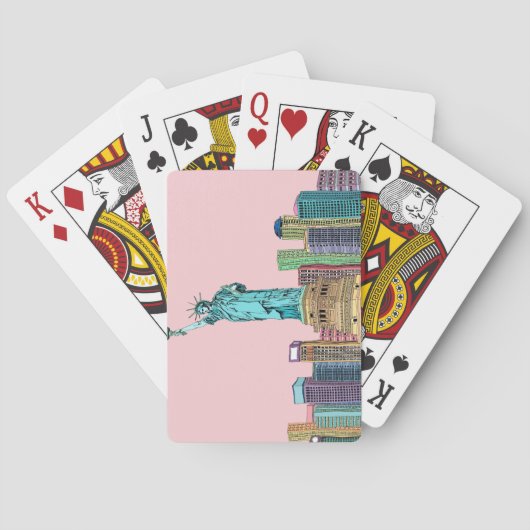 彫像 トランプ (裏面)