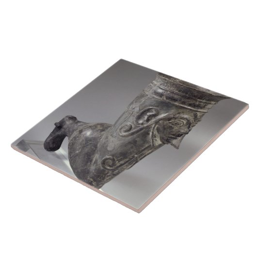 彫刻が施されたの足の形のBuccheroの容器 タイル (側面)