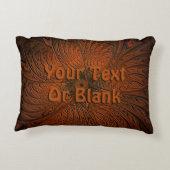 彫刻されたウッドシェマイスラエル アクセントクッション (裏面)