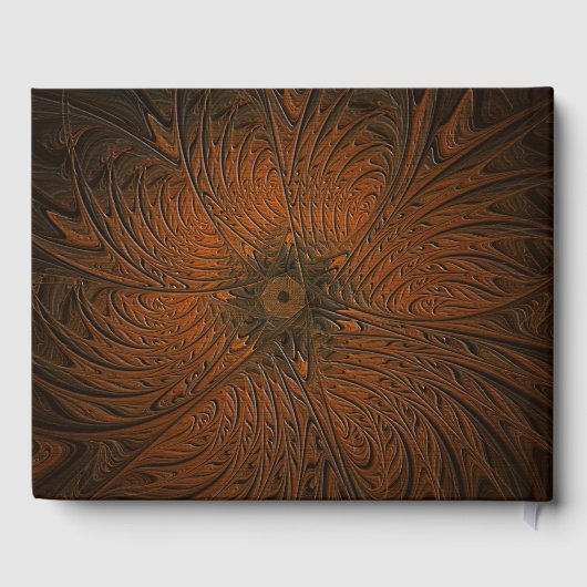 彫刻されたウッドシェマイスラエル ゲストブック (裏面)