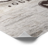 彫刻されたスウィートアーツ共有ザ結婚ラブズサイン ポスター (角)