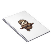 彫刻されたスローTシャツ ビンテージ動物アート (2) ノートブック (右側)
