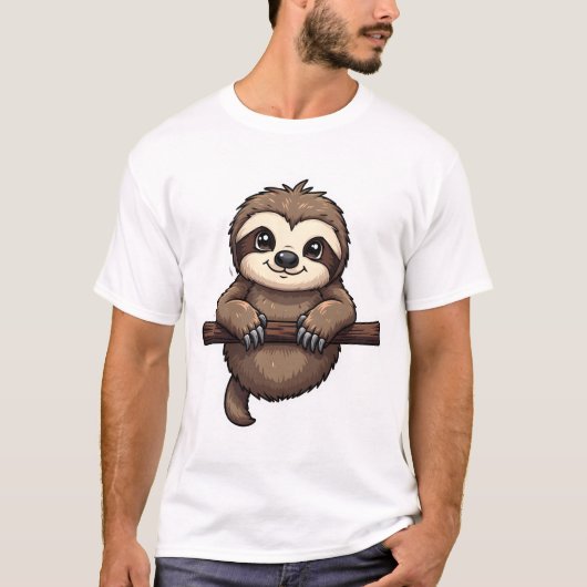 彫刻されたスローTシャツ ヴィンテージ動物アート(2) Tシャツ (正面)
