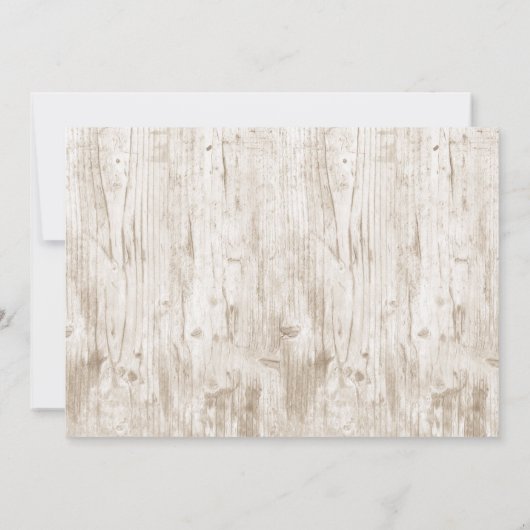 彫刻されたハートの結婚コレクションの結婚 案内状 (裏面)