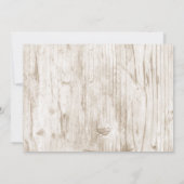 彫刻されたハートツリー結婚のコレクションありがとう サンキューカード (裏面)