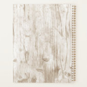 彫刻されたハート結婚のコレクション プランナー手帳 (裏面)