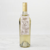 彫刻されたハート結婚のコレクション ボトルネックタグ (ボトル)