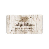 彫刻されたハート結婚のコレクション ラベル (正面)