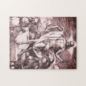 彫刻されたパッションシリーズ:復活(15号) ジグソーパズル (横)