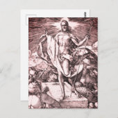 彫刻されたパッションシリーズ:復活(15号) ポストカード (正面/裏面)