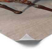 彫刻されたリールバックチェア、によって供給 ポスター (角)