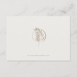 彫刻された小枝オフ白結婚の詳細カード エンクロージャーカード