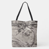 彫刻された建築詳細 トートバッグ (裏面)