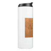 彫刻された木目フェイクプリント タンブラー (回転左)