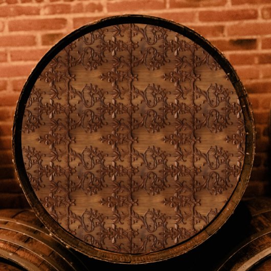 彫刻された木製の開いたスクロールパターンの切り離し 薄葉紙