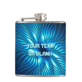 彫刻された青い星 フラスク (正面)