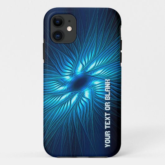 彫刻された青い星 Case-Mate iPhoneケース (裏面)