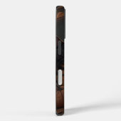彫刻と照明のある猫３匹のiPhoneケース Case-Mate iPhoneケース (裏面 / 右)