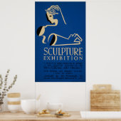 彫刻の禁止ワークの調査ヴィンテージWPA ポスター (キッチン)