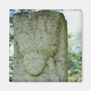 彫刻を施した岩の彫刻古代マヤ遺跡ホンジュラス マグネット