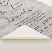 彫刻スウィートアーツ樺の木マザーオブザブライド引用文 シェルパブランケット (3/4)