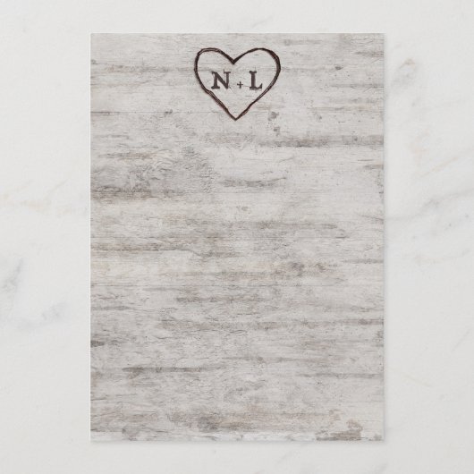 彫刻スウィートアー素朴ツ樺の木ウッドツリーディナー メニュー (裏面)