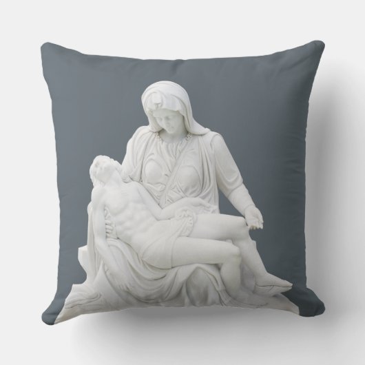 彫刻ピエタ クッション (裏面)