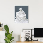 彫刻ピエタ ポスター (ホームオフィス)