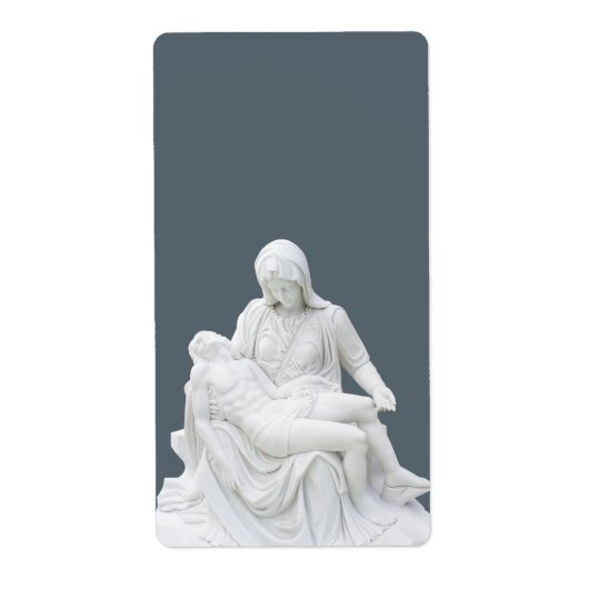彫刻ピエタ ラベル (正面)