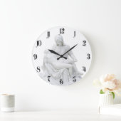 彫刻ピエタ ラージ壁時計 (ホーム)