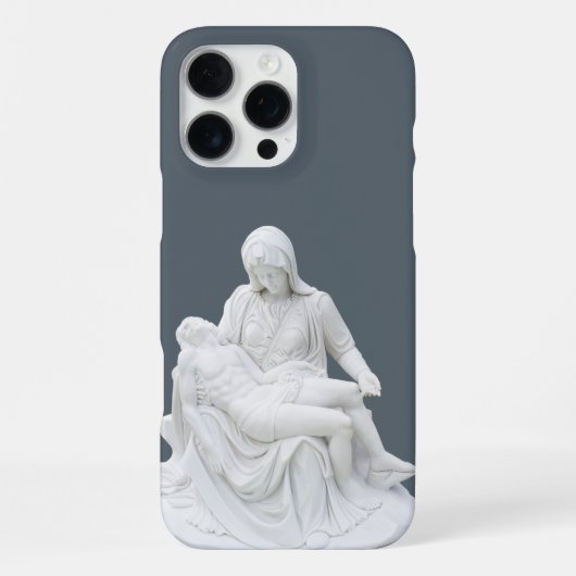 彫刻ピエタ iPhoneケース (裏面)
