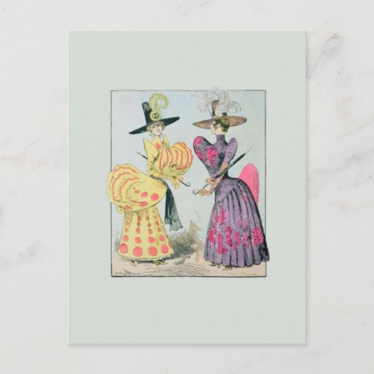 彫刻ファッション~はがき/招待状 インビテーションポストカード (正面)