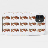 彫刻モダンされた水馬箱 Case-Mate iPhoneケース (裏面(横))