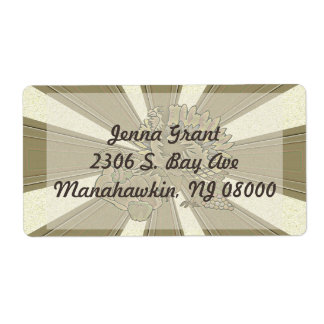 彫刻付き感謝祭七面鳥 –  ラベル