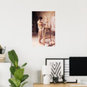 彫刻家のスタジオで ポスター (ホームオフィス)