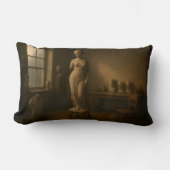 彫刻家のスタジオ装飾用クッション ランバークッション (正面)