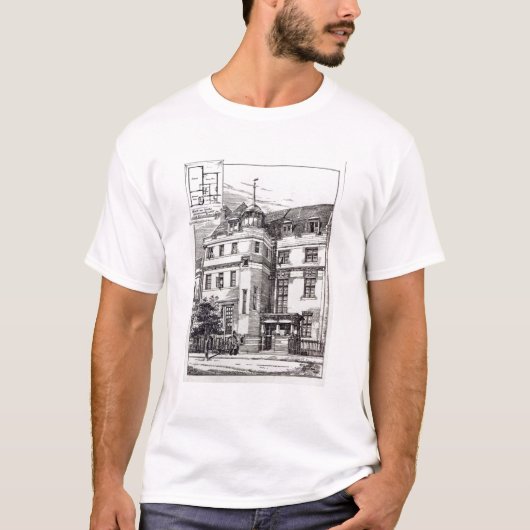 彫刻家のスタジオ1892年 Tシャツ (正面)