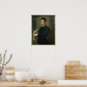 彫刻家ポートレート ポスター (キッチン)